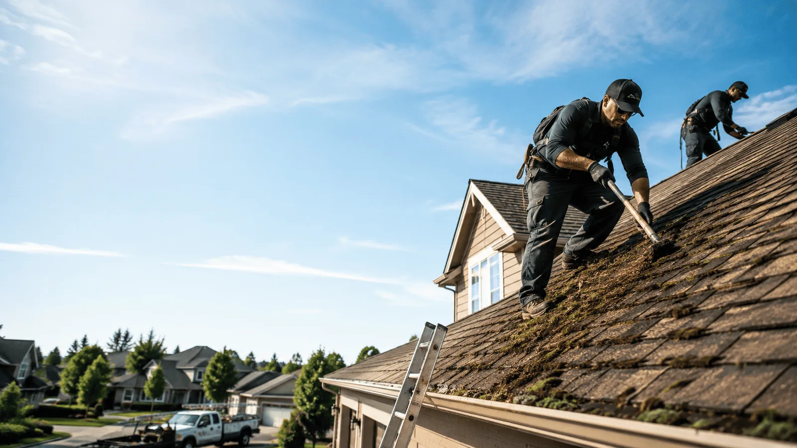Roof Moss Removal in Greenwood, MO near me